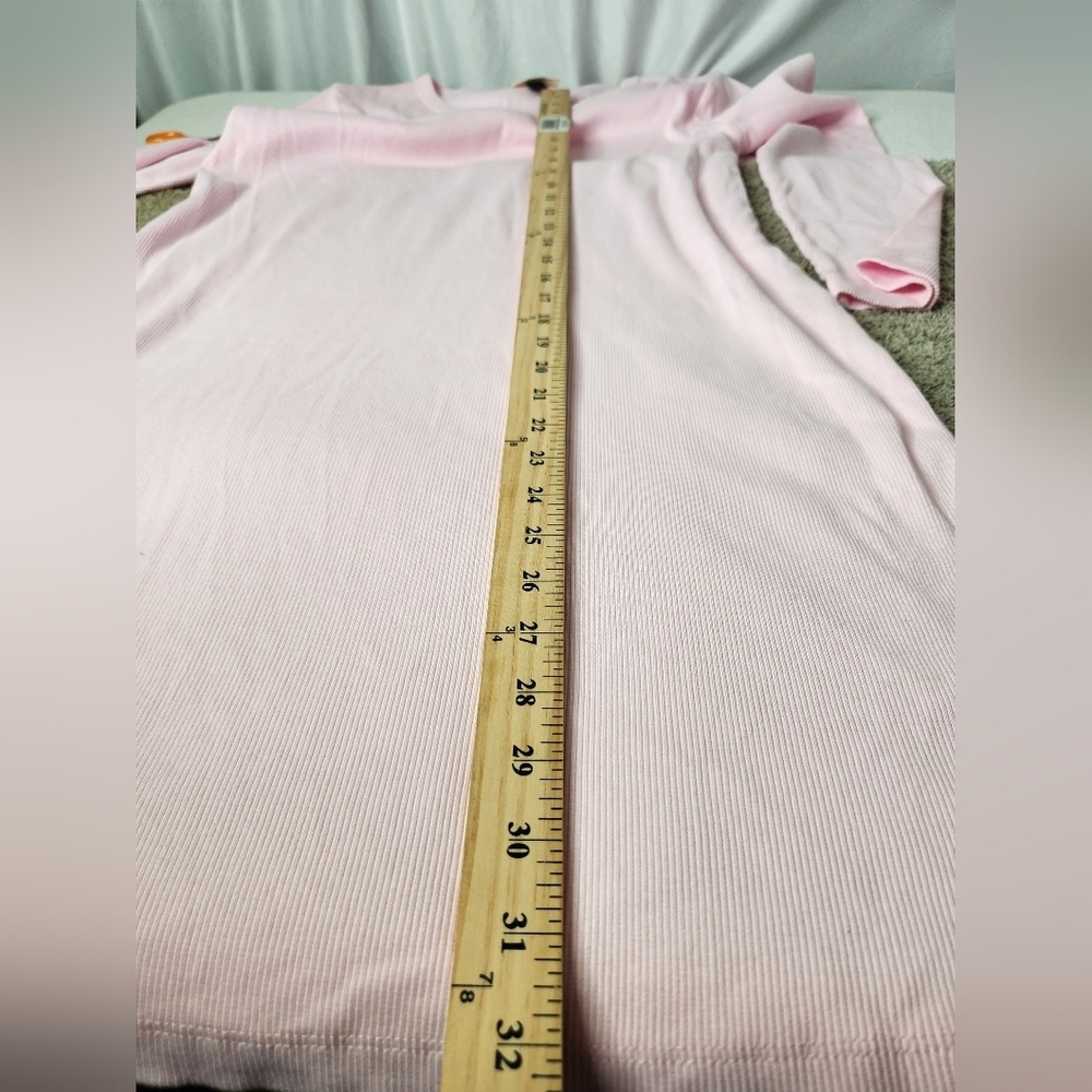 Universal Thread Light Pink Ribbed Long Sleeve Dress XXL - Picture 11 of 13
